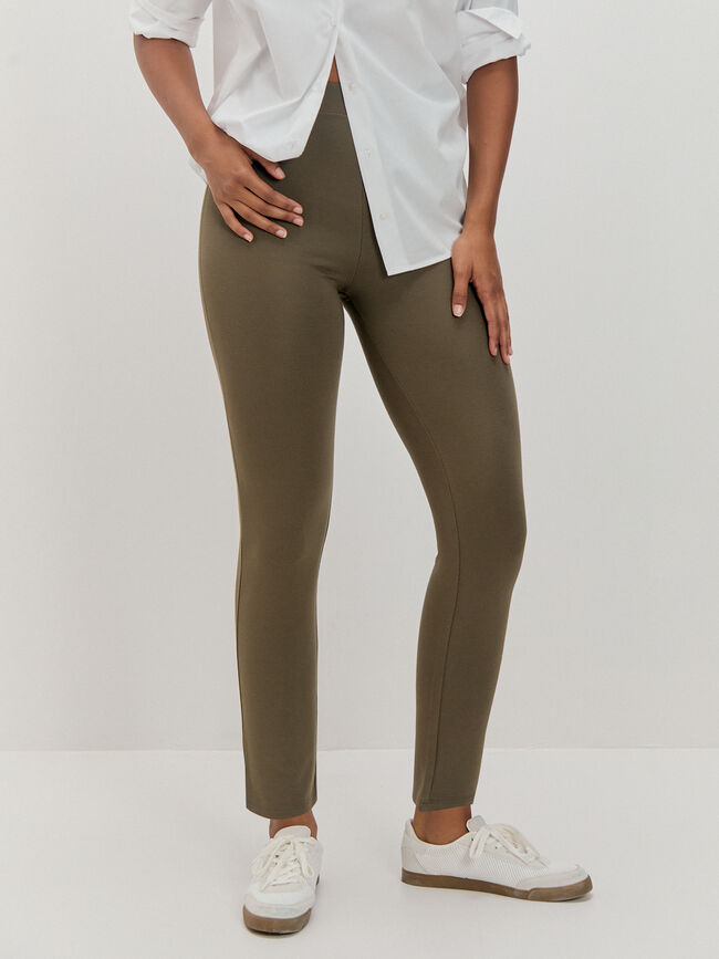 LEGGING PUNTO ROMA Trufa