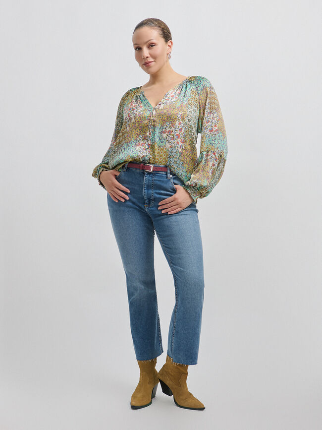 Blusa Estampada Encuentro Modas Blusas Rebajas 2021 Blusas