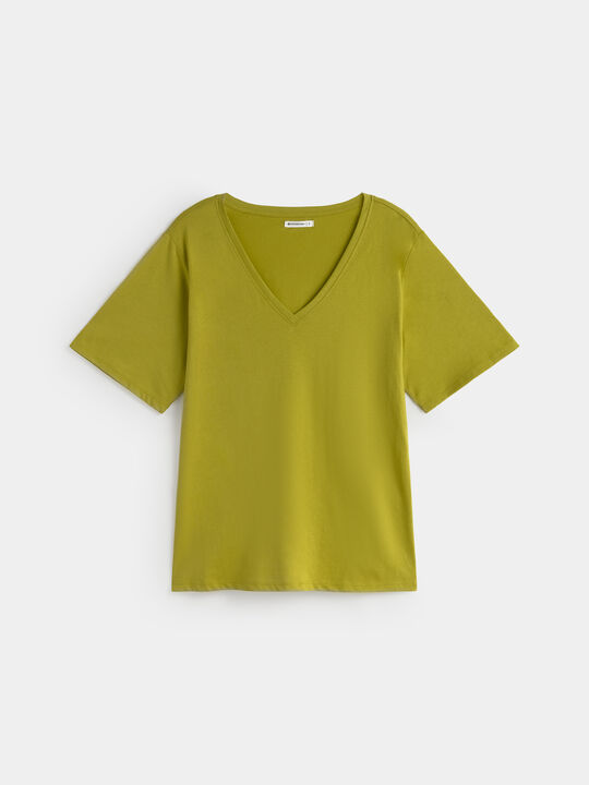 CAMISETA CUELLO PICO Lima image number null