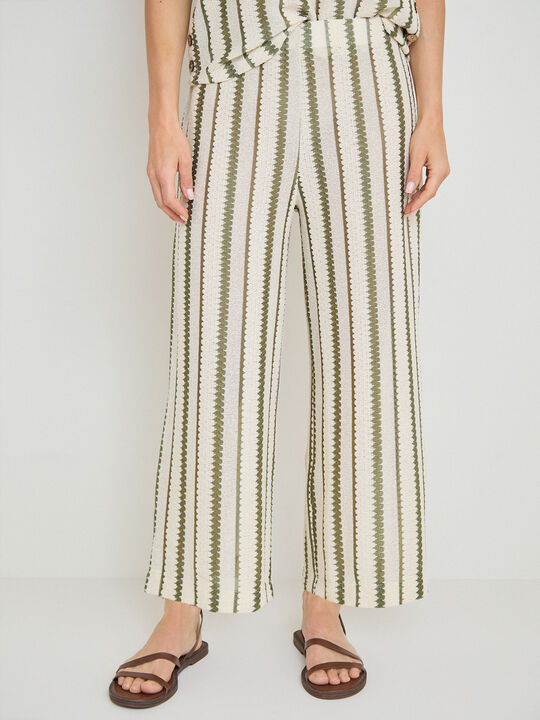 PANTAL&Oacute;N P.CORTADO BICOLOR Kaki image number null