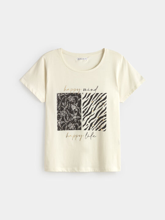 CAMISETA POSICIONAL ANIMAL Crudo image number null