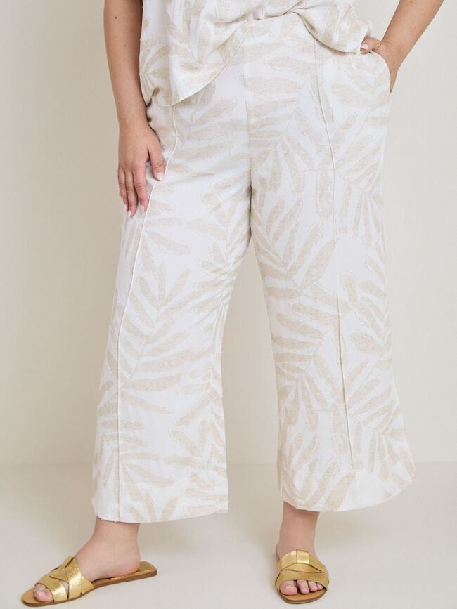 PANTALON BOTONES Beige