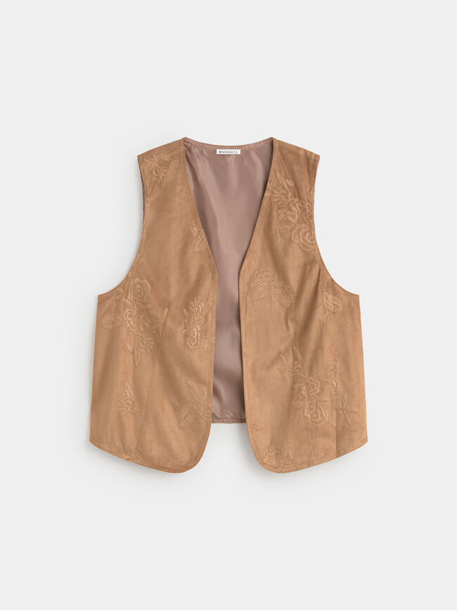 CHALECO ANTELINA Camel
