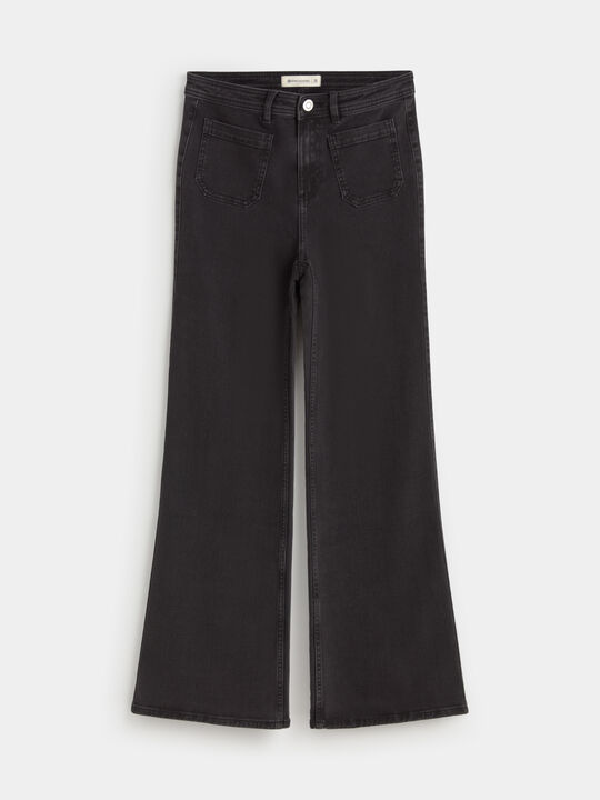 WIDE LEG BOLSILLOS Negro image number null
