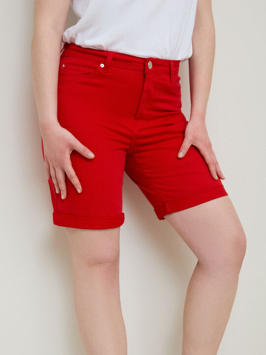 BERMUDA VAQUERA BASICA Rojo image number null