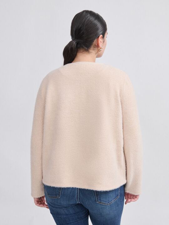 CHAQUETA DETALLE FORNITURA Crudo image number null