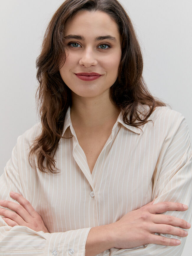 CAMISA OVERSIZE Vison