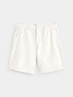BERMUDA ANCHA Blanco Hueso