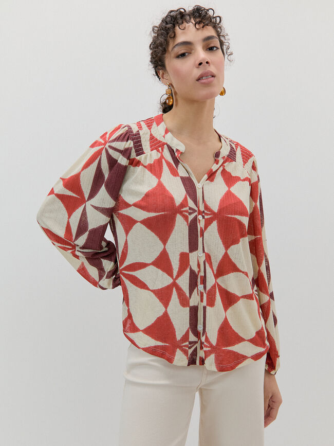 BLUSA GOMAS Estampado 1