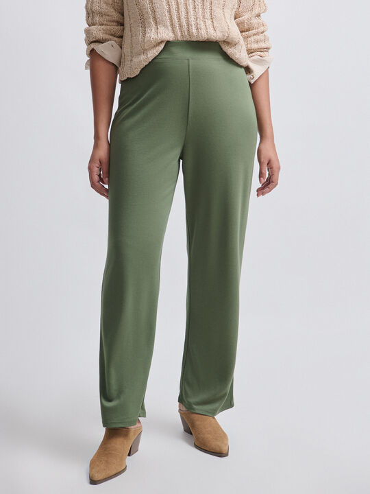 PANTALON RECTO Verde oscuro image number null