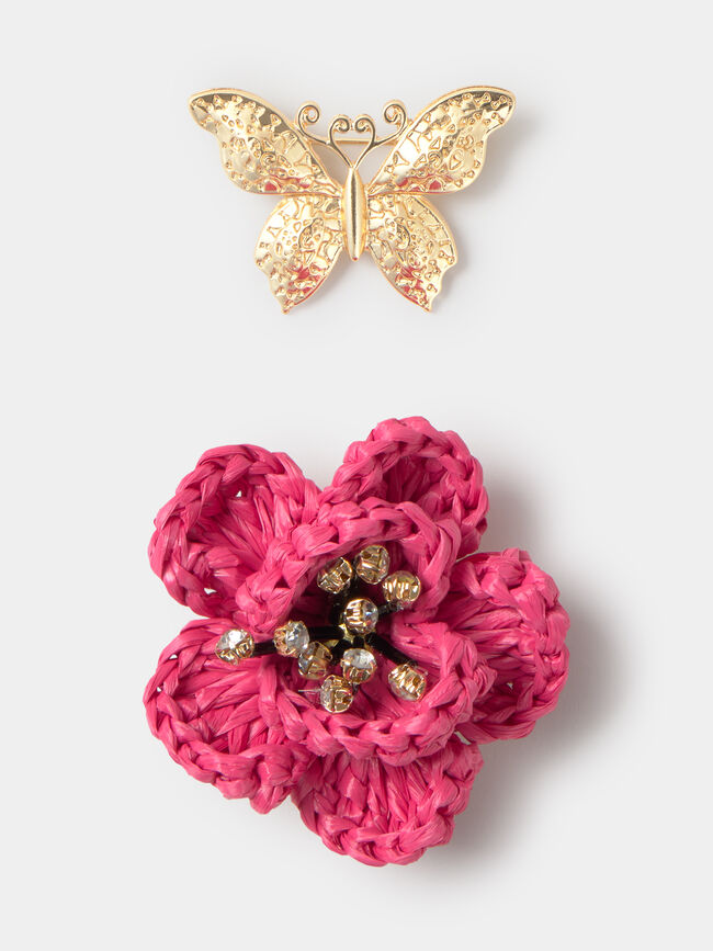 PACK DOS BROCHES Multicolor