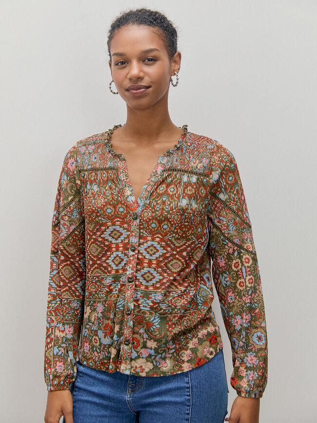 BLUSA ESTAMPADA Estampado 1