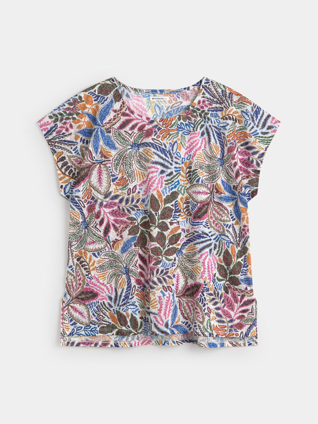 CAMISETA DEVORADA TROPICAL Estampado 1