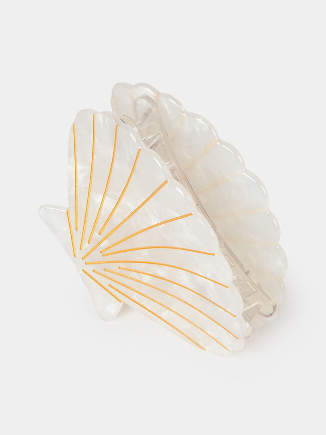 PINZA PELO CONCHA Blanco Optico