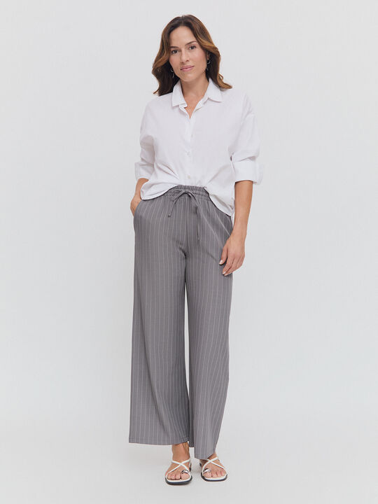 PANTALÓN PALAZZO Raya image number null