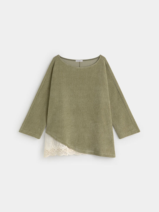 JERSEY PUNTILLA Verde Pastel image number null