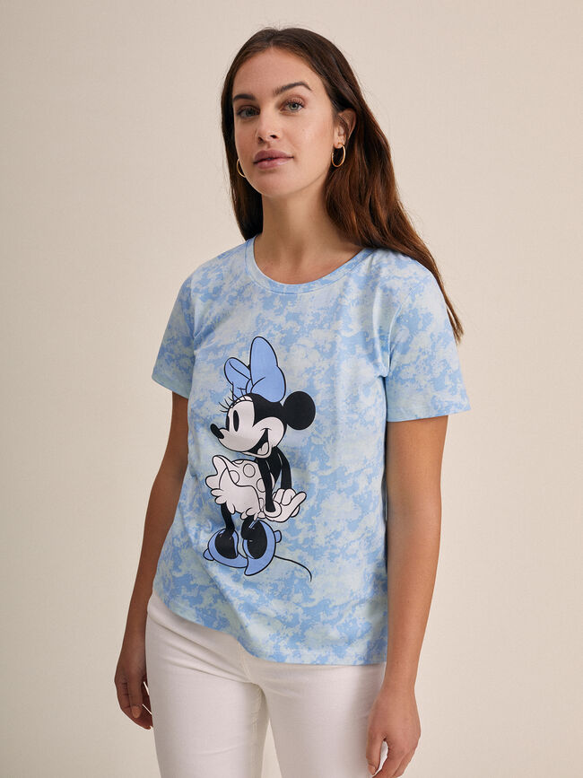 camiseta tie dye minnie 100% algodón Estampado 3