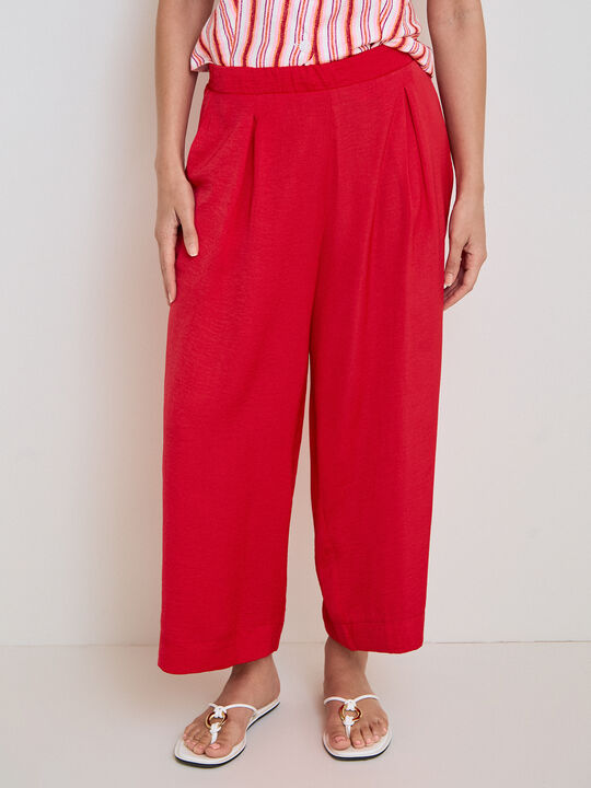 PANTALON CULOTTE Rojo Flama image number null