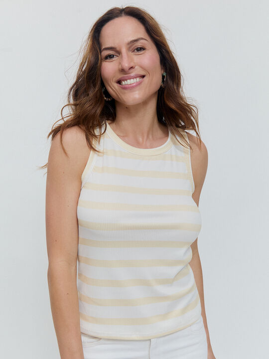 TOP ESTAMPADO Amarillo image number null