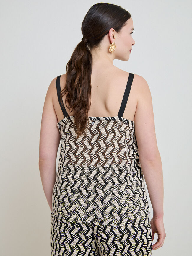 TOP ZIG ZAG Estampado 1