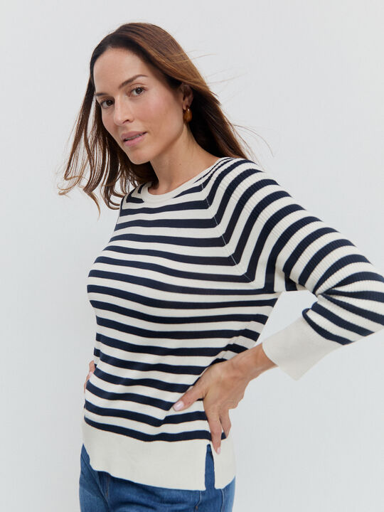 JERSEY RAYAS Azul Marino image number null