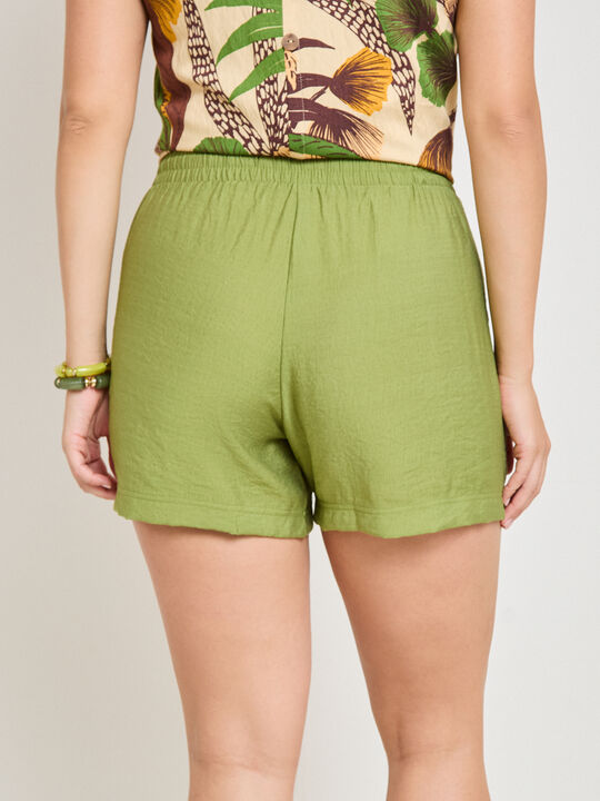PANTAL&Oacute;N CORTO GOMA Oliva image number null
