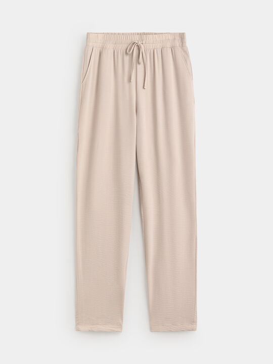 PANTAL&Oacute;N JOGGER Marfil image number null