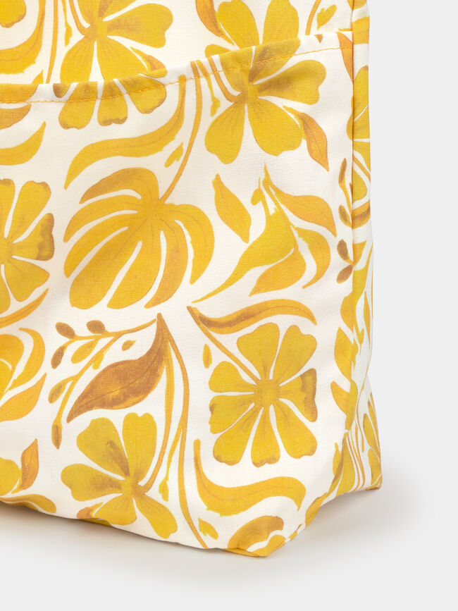 BOLSO GRANDE ESTAMPADO Crudo