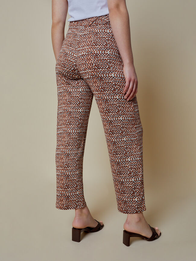 PANTALÓN LARGO ABERTURA Fucsia Claro