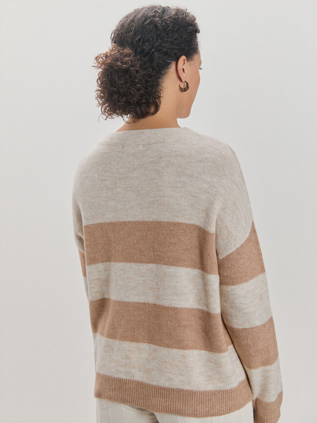 JERSEY RAYA ANCHA Beige