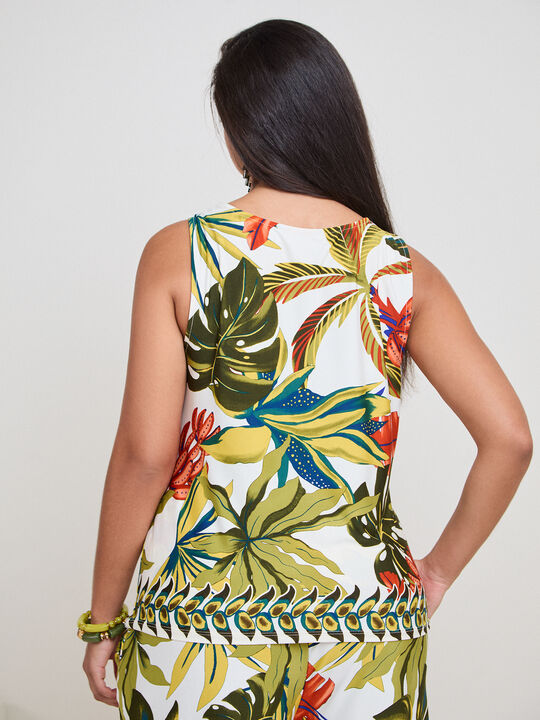 CAMISETA SET DTY TROPICAL Verde image number null