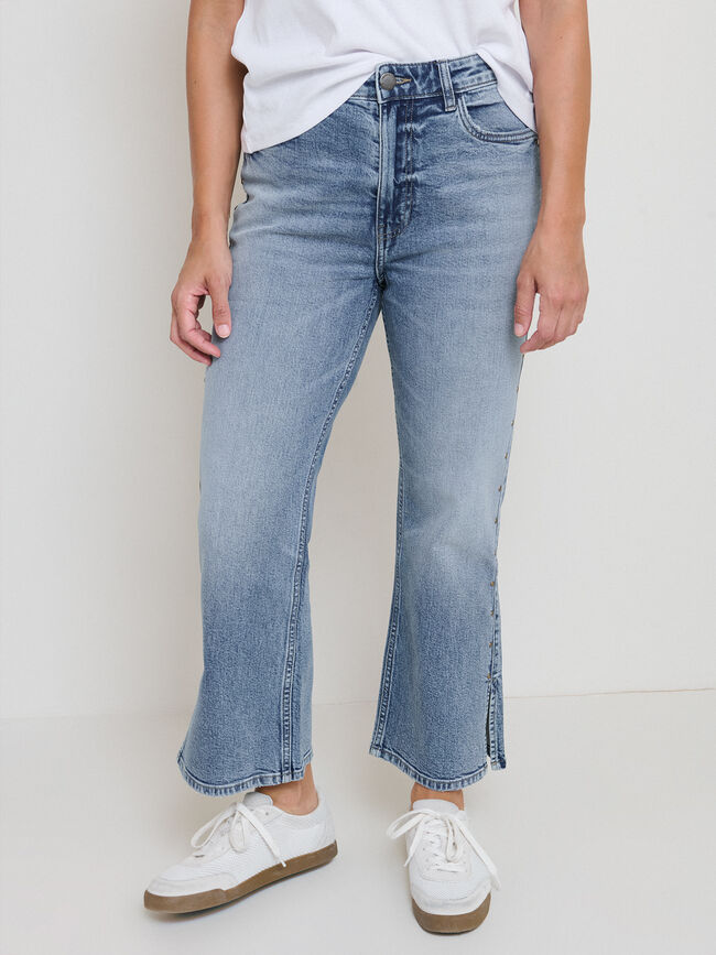 VAQUERO TACHAS Mid Blue Wash