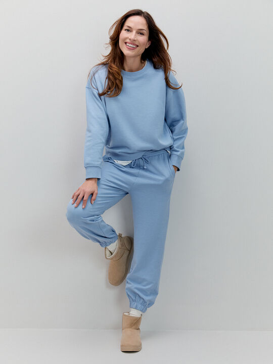 SUDADERA DETALLE Azulon image number null