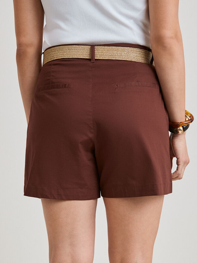 PANTAL&Oacute;N CORTO CINTUR&Oacute;N BROWNIE