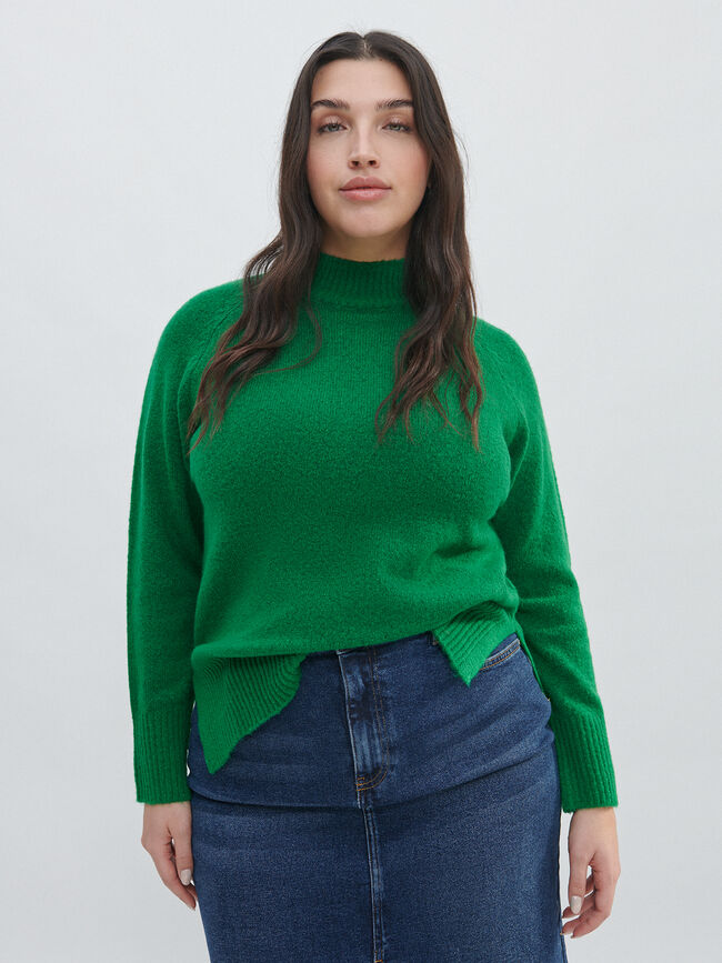 JERSEY CUELLO PERKINS Verde Viridian
