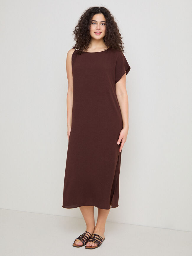 VESTIDO FORNITURa Marron Oscuro