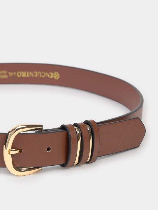 CINTUR&Oacute;N DETALLE TRABILLA Marron image number null