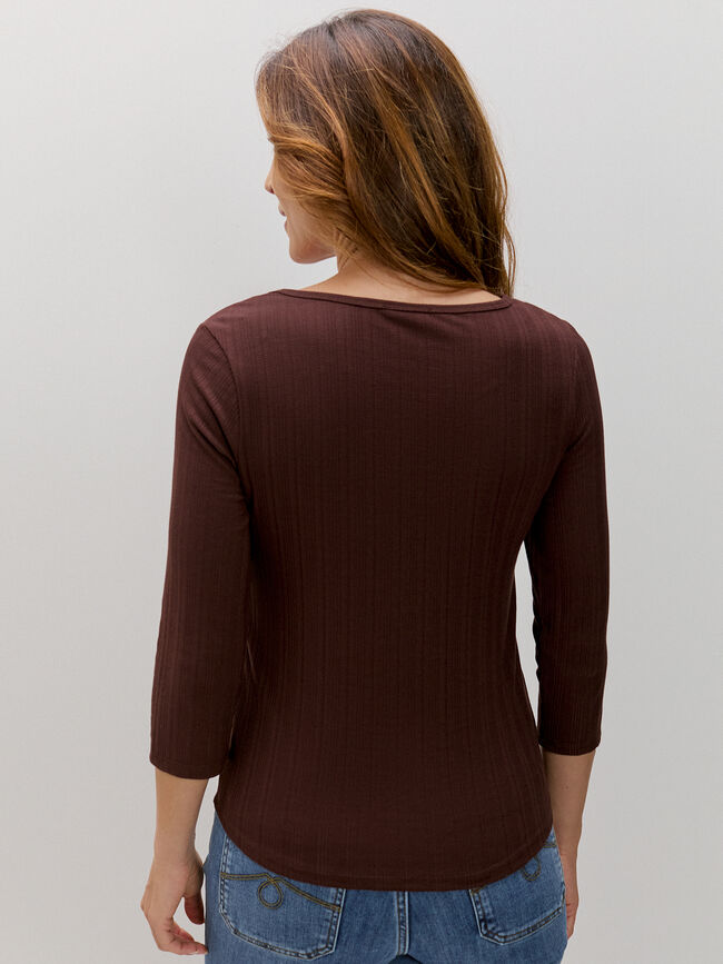 CAMISETA CANALE Marron Medio