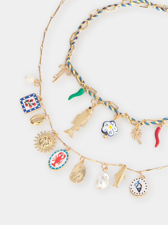PACK DOS COLLARES Oro image number null