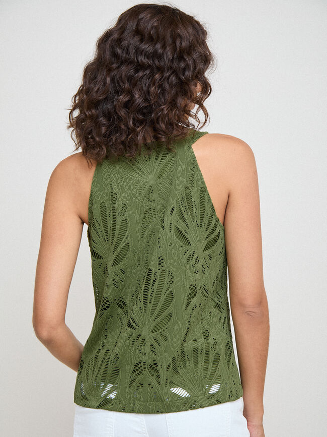 CAMISETA CALADA HALTER Verde