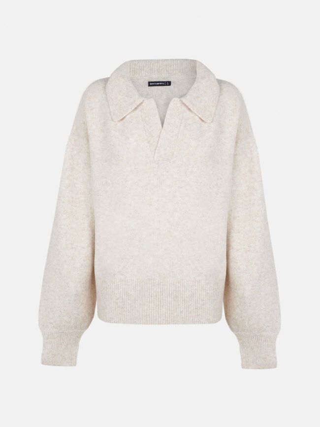 POLO TRICOT LISO Crudo