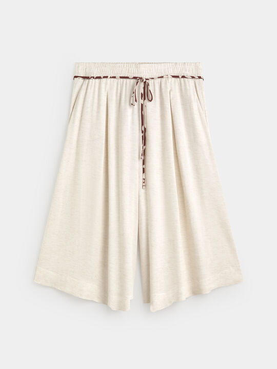 PANTALON DETALLE Crudo image number null