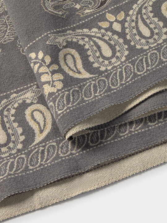 BUFANDA DISEÑO BANDANA Gris image number null