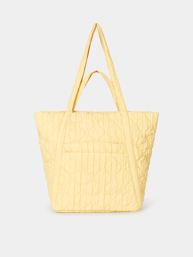 BOLSO ACOLCHADO CEBOLLA Amarillo Pastel