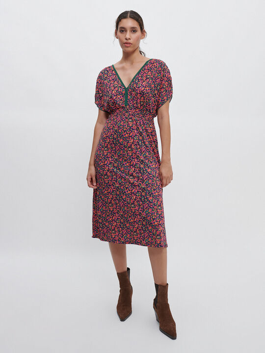 VESTIDO ESTAMPADO Estampado 1 image number null