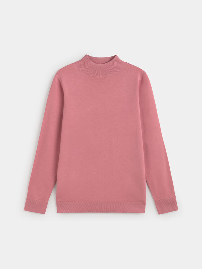 JERSEY CUELLO PERKINS Rosa Medio