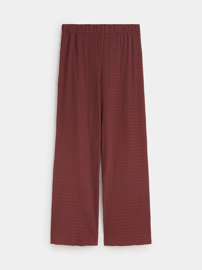 PANTALON ANCHO ROJO MARTE