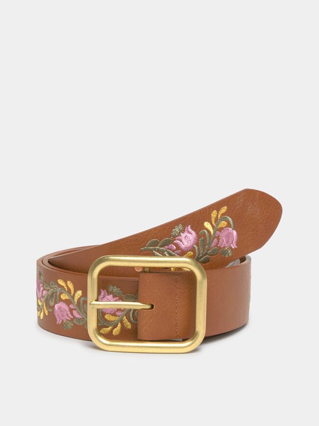CINTUR&Oacute;N BORDADO FLORES Toffe