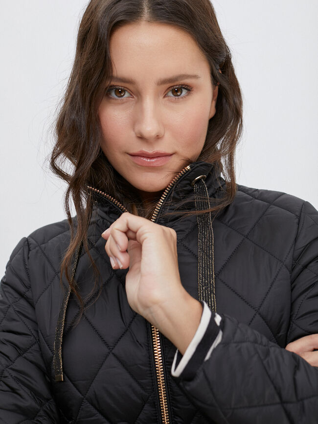 ANORAK ACOLCHADO Negro