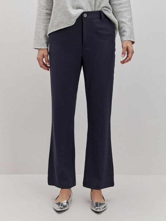 PANTALÓN RECTO Azul Marino image number null